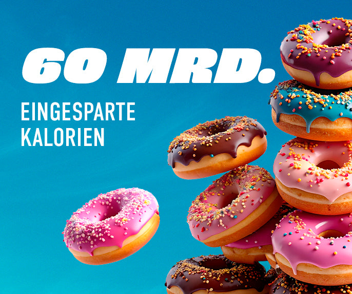 60 Mrd. eingesparte Kalorien